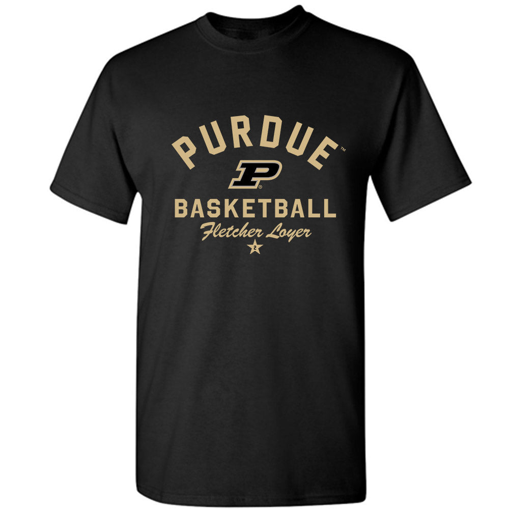 Purdue - NCAA Men's Basketball : Fletcher Loyer - Classic Shersey T-Shirt-0