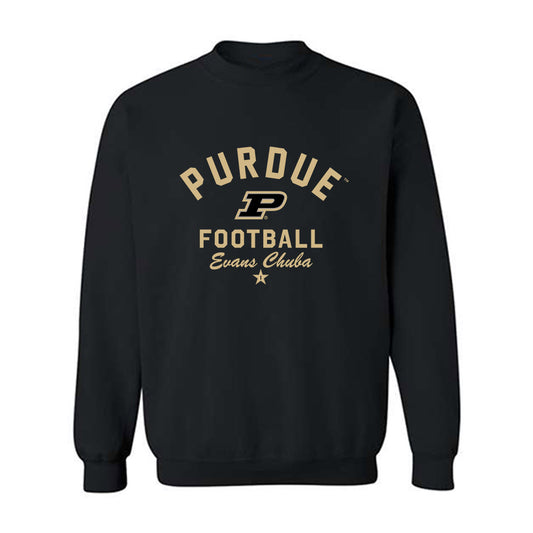 Purdue - NCAA Football : Evans Chuba - Classic Shersey Crewneck Sweatshirt-0