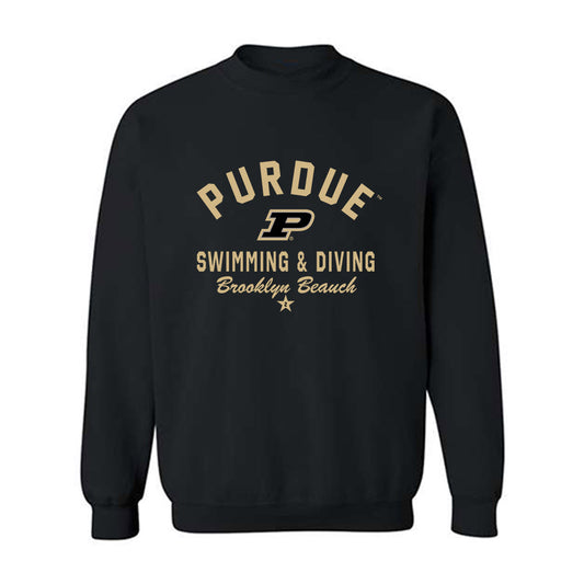 Purdue - NCAA Women's Swimming & Diving : Brooklyn Beauch - Classic Shersey Crewneck Sweatshirt-0