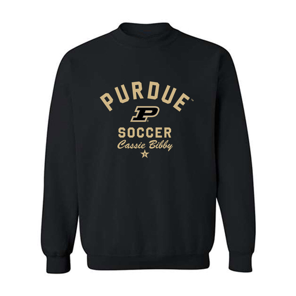 Purdue - NCAA Women's Soccer : Cassie Bibby - Classic Shersey Crewneck Sweatshirt-0
