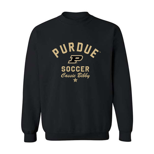 Purdue - NCAA Women's Soccer : Cassie Bibby - Classic Shersey Crewneck Sweatshirt-0