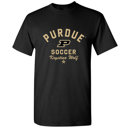Purdue - NCAA Women's Soccer : Krystina Wolf - Classic Shersey T-Shirt-1