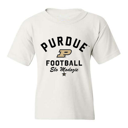 Purdue - NCAA Football : Elo Modozie - Classic Shersey Youth T-Shirt-0