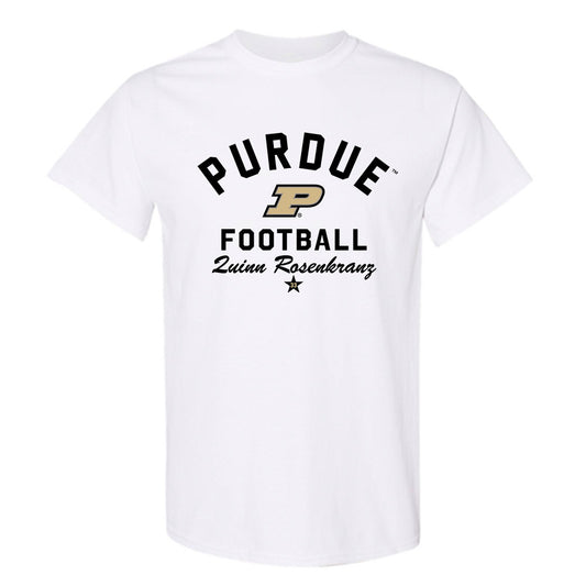 Purdue - NCAA Football : Quinn Rosenkranz - Classic Shersey T-Shirt-0