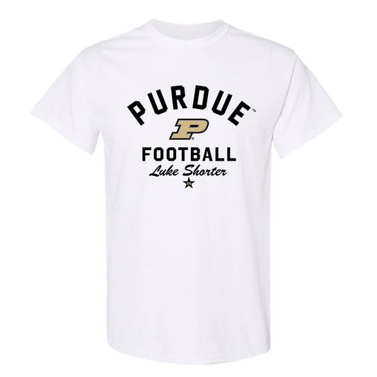 Purdue - NCAA Football : Luke Shorter - Classic Shersey T-Shirt-0