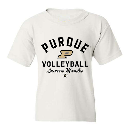 Purdue - NCAA Women's Volleyball : Lameen Mambu - Classic Shersey Youth T-Shirt-0
