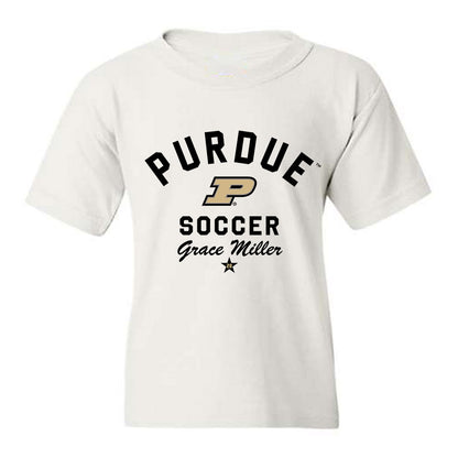 Purdue - NCAA Women's Soccer : Grace Miller - Classic Shersey Youth T-Shirt-0