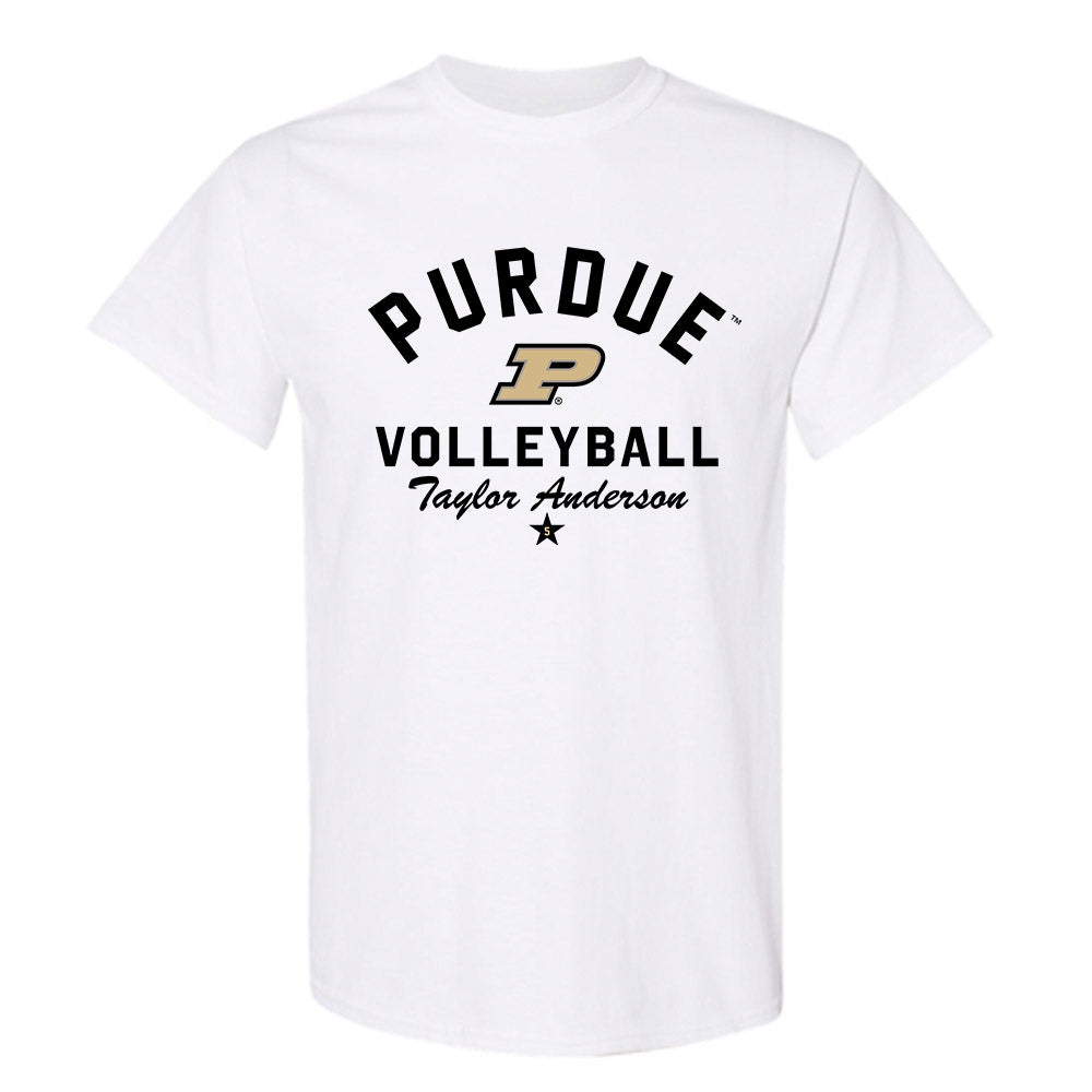 Purdue - NCAA Women's Volleyball : Taylor Anderson - Classic Shersey T-Shirt-0