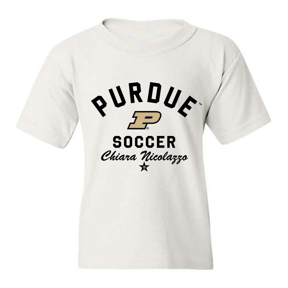 Purdue - NCAA Women's Soccer : Chiara Nicolazzo - Classic Shersey Youth T-Shirt-0