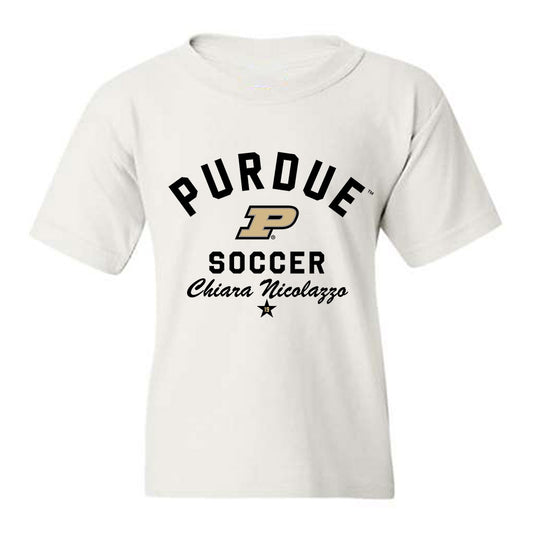 Purdue - NCAA Women's Soccer : Chiara Nicolazzo - Classic Shersey Youth T-Shirt-0