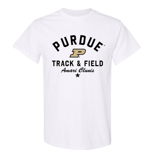 Purdue - NCAA Men's Track & Field : Amari Clunis - Classic Shersey T-Shirt-0