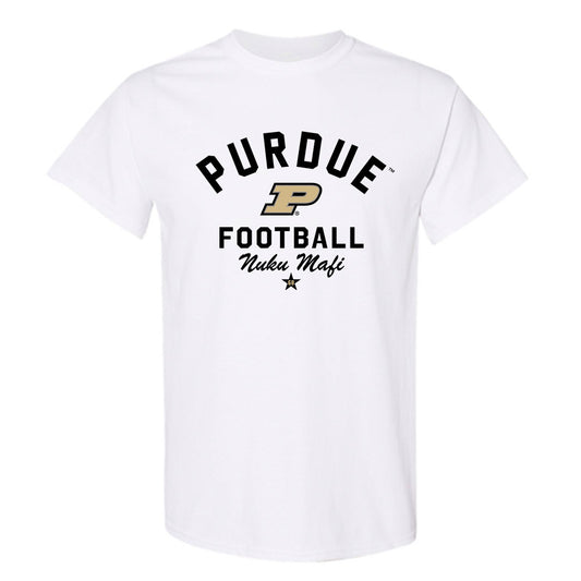 Purdue - NCAA Football : Nuku Mafi - Classic Shersey T-Shirt-0