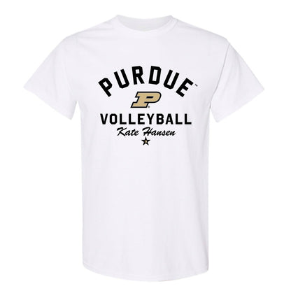 Purdue - NCAA Women's Volleyball : Kate Hansen - Classic Shersey T-Shirt-0