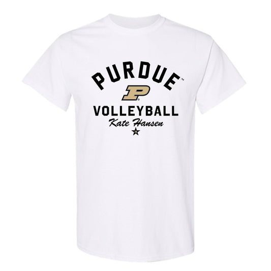 Purdue - NCAA Women's Volleyball : Kate Hansen - Classic Shersey T-Shirt-0