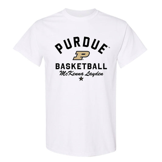 Purdue - NCAA Women's Basketball : McKenna Layden - Classic Shersey T-Shirt-0