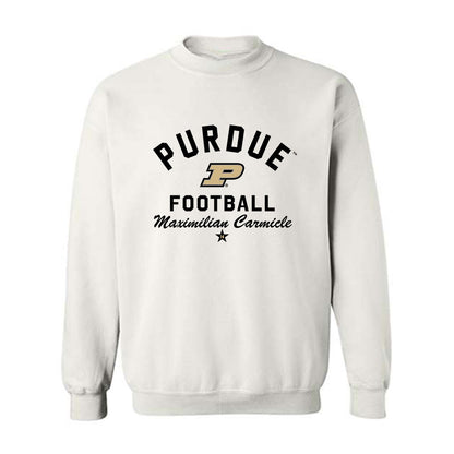Purdue - NCAA Football : Maximilian Carmicle - Classic Shersey Crewneck Sweatshirt-0
