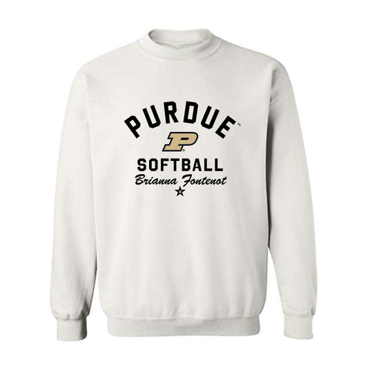 Purdue - NCAA Softball : Brianna Fontenot - Classic Shersey Crewneck Sweatshirt-0