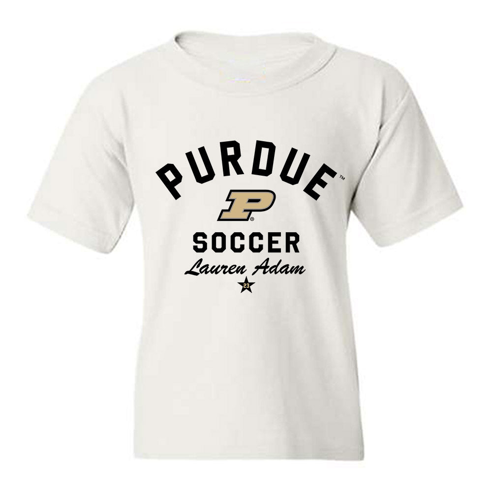 Purdue - NCAA Women's Soccer : Lauren Adam - Classic Shersey Youth T-Shirt-0