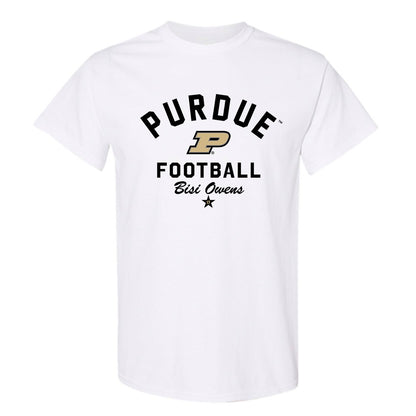 Purdue - NCAA Football : Bisi Owens - Classic Shersey T-Shirt-0