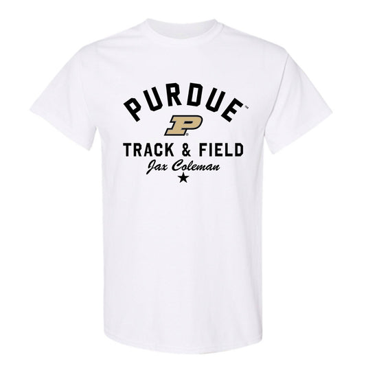Purdue - NCAA Men's Track & Field : Jax Coleman - Classic Shersey T-Shirt-0