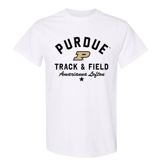 Purdue - NCAA Women's Track & Field : Amarianna Lofton - Classic Shersey T-Shirt-0