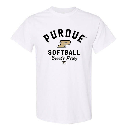 Purdue - NCAA Softball : Brooke Perez - Classic Shersey T-Shirt-0