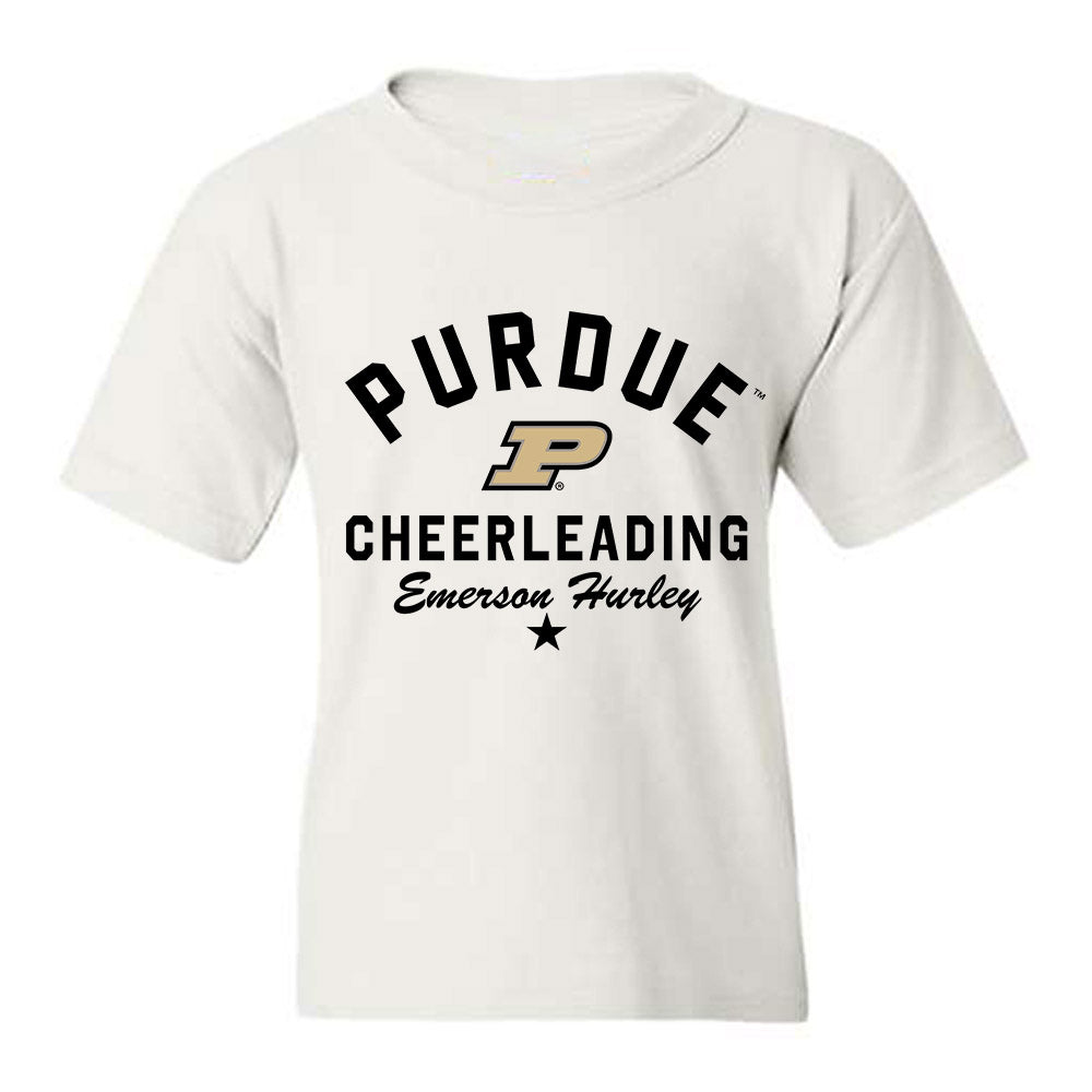 Purdue - NCAA Cheerleading : Emerson Hurley - Classic Shersey Youth T-Shirt-0