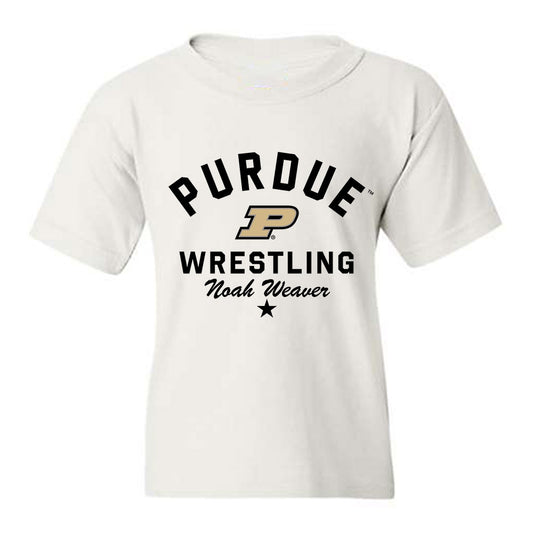 Purdue - NCAA Wrestling : Noah Weaver - Classic Shersey Youth T-Shirt-0