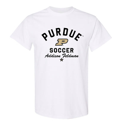 Purdue - NCAA Women's Soccer : Addison Feldman - Classic Shersey T-Shirt-0