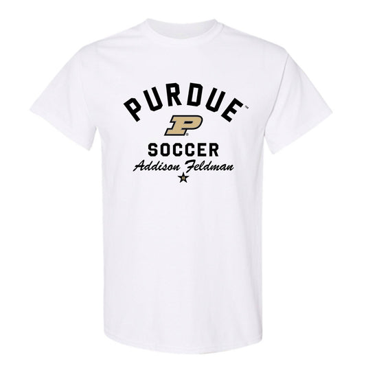 Purdue - NCAA Women's Soccer : Addison Feldman - Classic Shersey T-Shirt-0