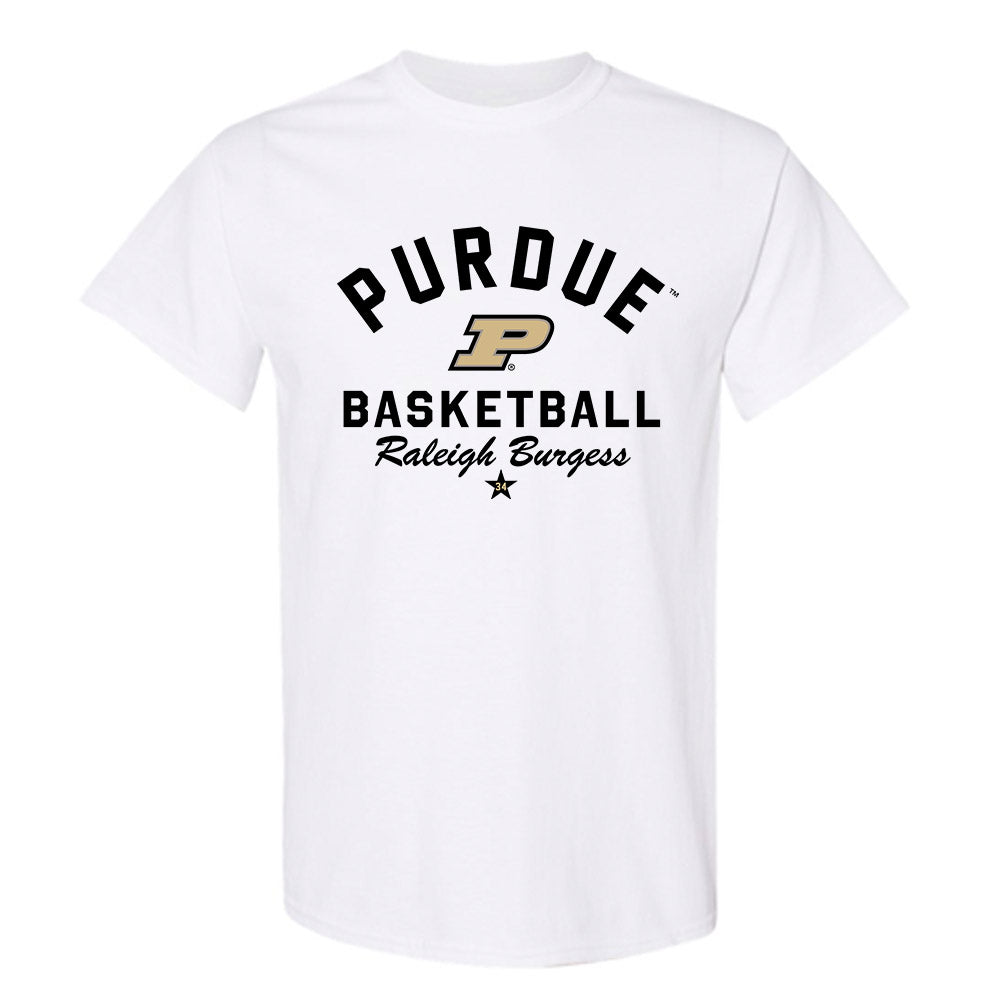 Purdue - NCAA Men's Basketball : Raleigh Burgess - Classic Shersey T-Shirt-0