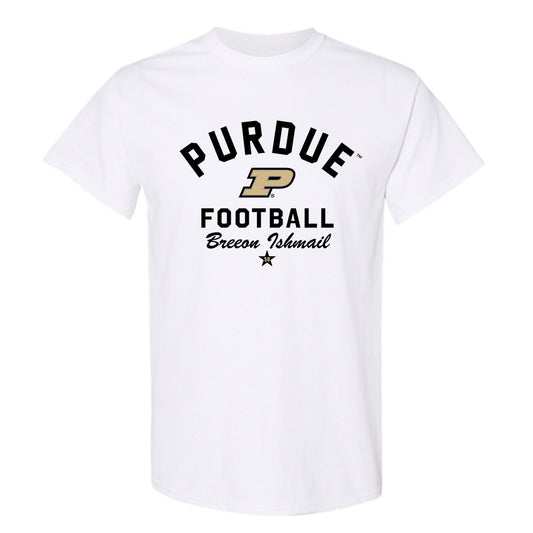 Purdue - NCAA Football : Breeon Ishmail - Classic Shersey T-Shirt-0