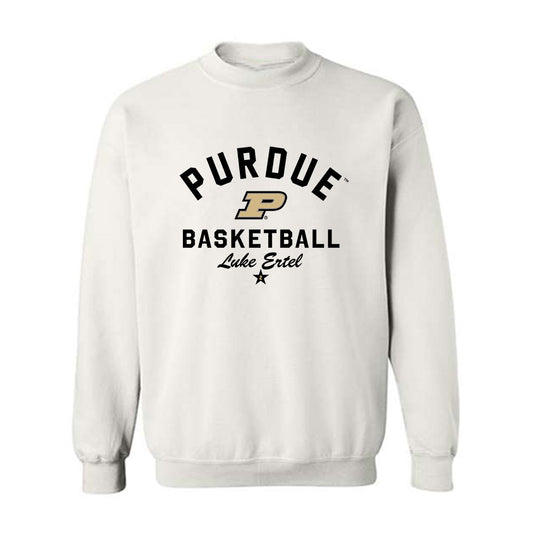 Purdue - NCAA Men's Basketball : Luke Ertel - Classic Shersey Crewneck Sweatshirt-0