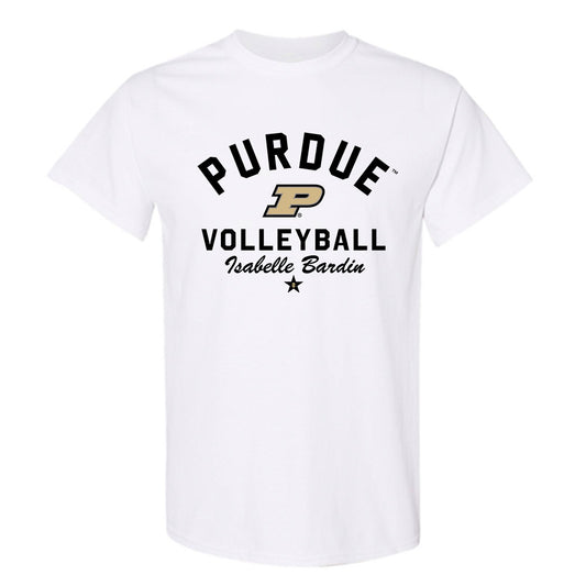 Purdue - NCAA Women's Volleyball : Isabelle Bardin - Classic Shersey T-Shirt-0