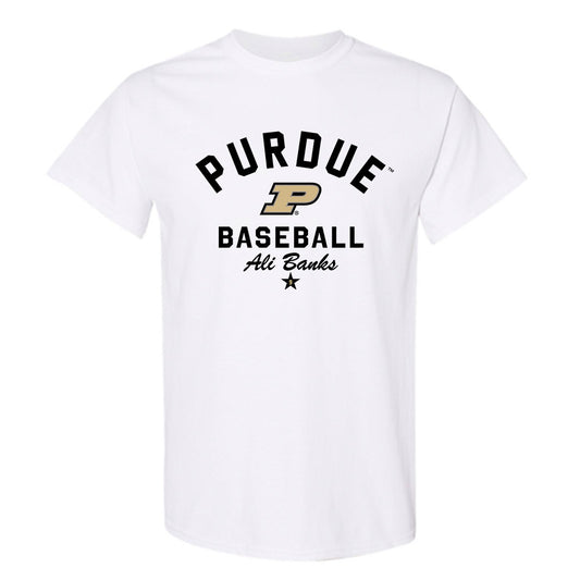 Purdue - NCAA Baseball : Ali Banks - Classic Shersey T-Shirt-0