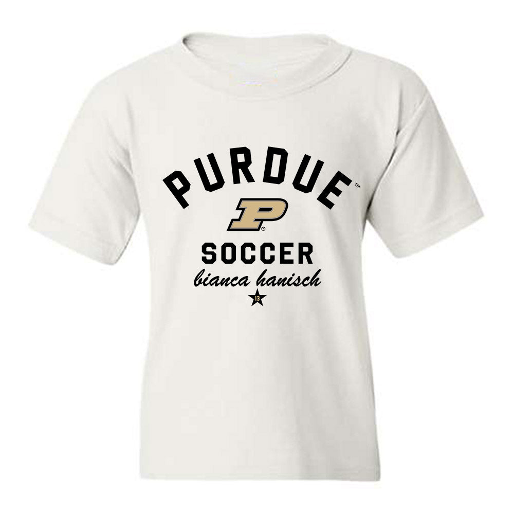 Purdue - NCAA Women's Soccer : bianca hanisch - Classic Shersey Youth T-Shirt-0