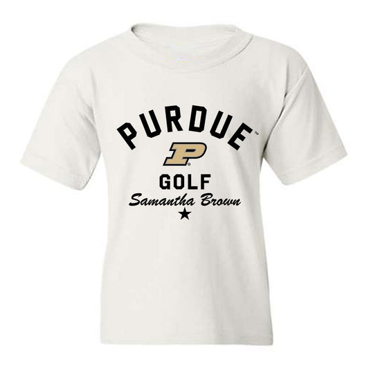 Purdue - NCAA Women's Golf : Samantha Brown - Classic Shersey Youth T-Shirt-0