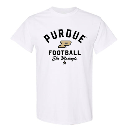 Purdue - NCAA Football : Elo Modozie - Classic Shersey T-Shirt-0