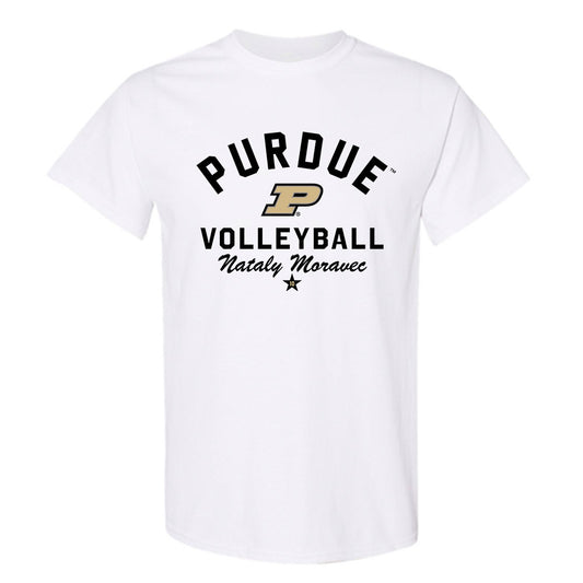 Purdue - NCAA Women's Volleyball : Nataly Moravec - Classic Shersey T-Shirt-0