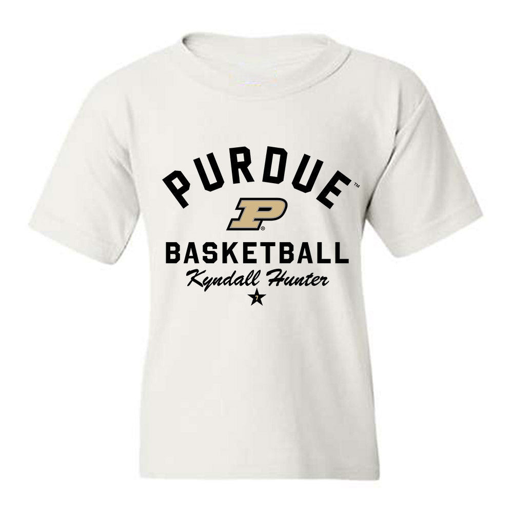 Purdue - NCAA Women's Basketball : Kyndall Hunter - Classic Shersey Youth T-Shirt-0