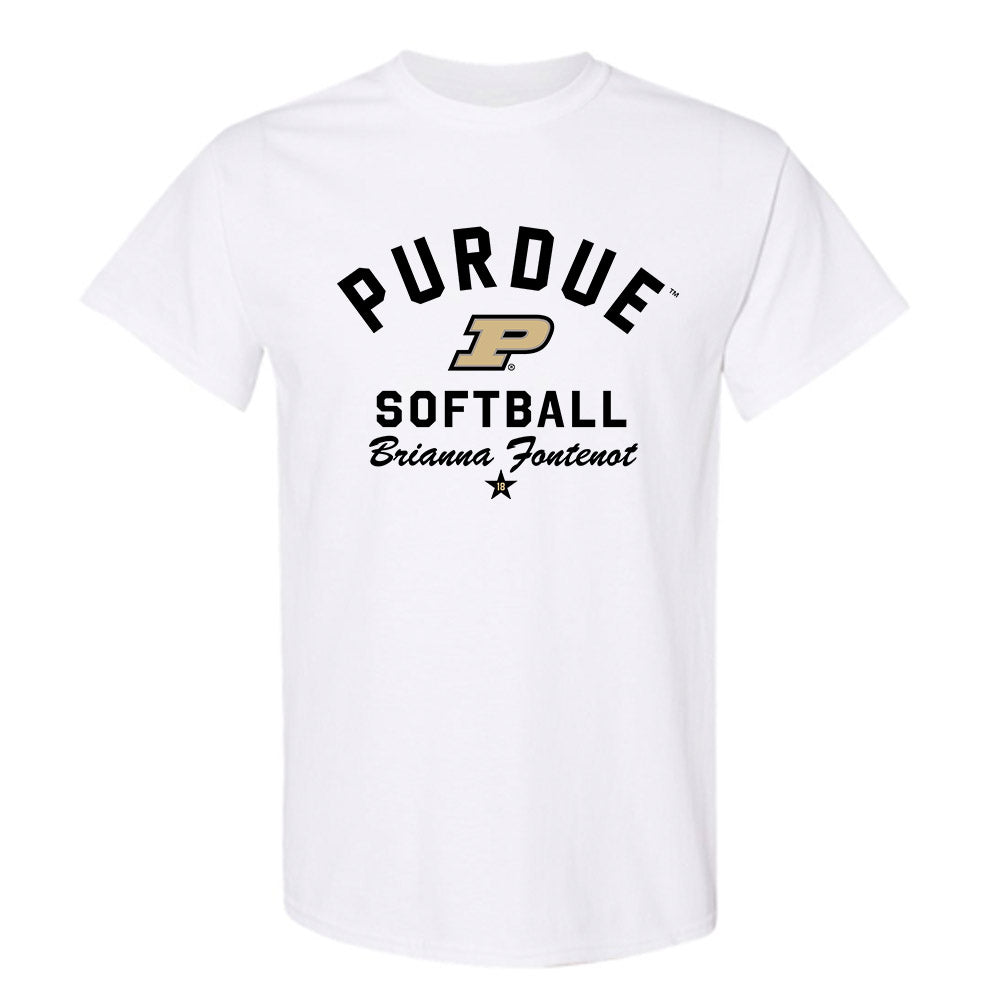 Purdue - NCAA Softball : Brianna Fontenot - Classic Shersey T-Shirt-0