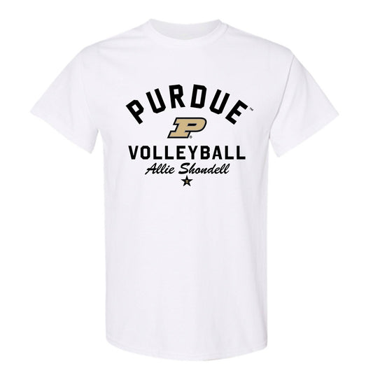 Purdue - NCAA Women's Volleyball : Allie Shondell - Classic Shersey T-Shirt-0