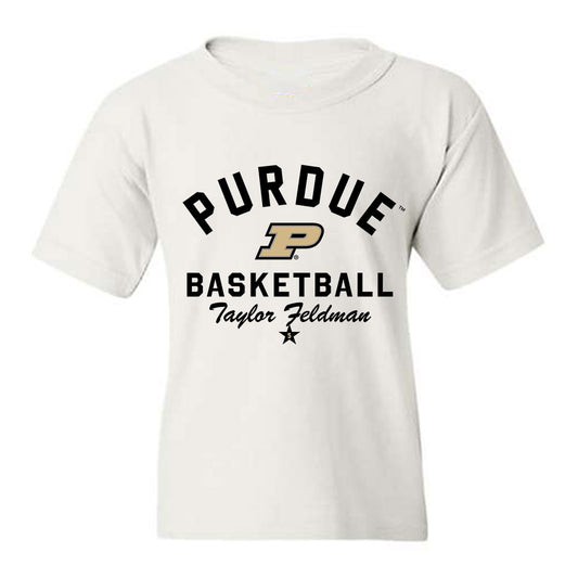 Purdue - NCAA Women's Basketball : Taylor Feldman - Classic Shersey Youth T-Shirt-0