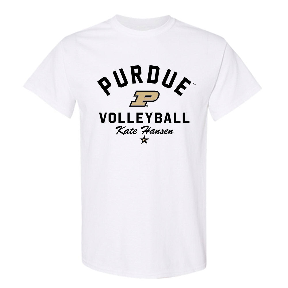Purdue - NCAA Women's Volleyball : Kate Hansen - Classic Shersey T-Shirt-0