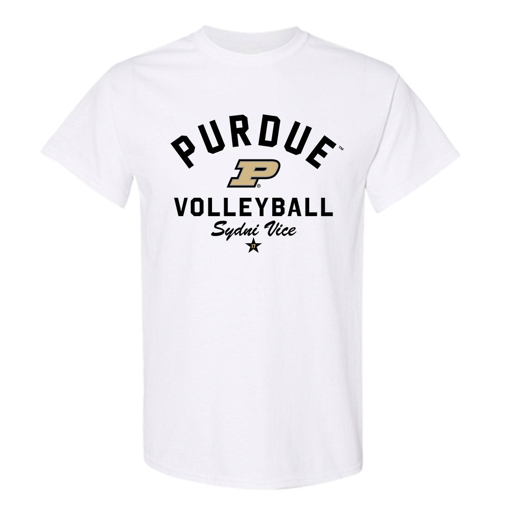 Purdue - NCAA Women's Volleyball : Sydni Vice - Classic Shersey T-Shirt-0