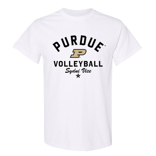 Purdue - NCAA Women's Volleyball : Sydni Vice - Classic Shersey T-Shirt-0