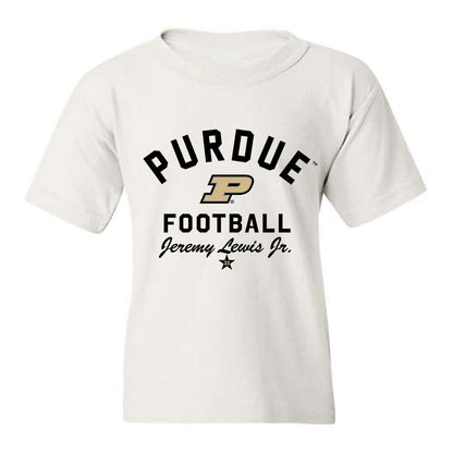 Purdue - NCAA Football : Jeremy Lewis Jr. - Classic Shersey Youth T-Shirt-0