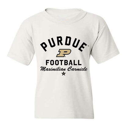 Purdue - NCAA Football : Maximilian Carmicle - Classic Shersey Youth T-Shirt-0