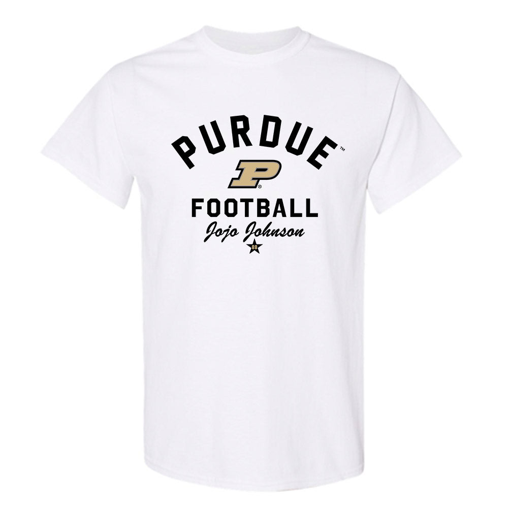 Purdue - NCAA Football : Jojo Johnson - Classic Shersey T-Shirt-0