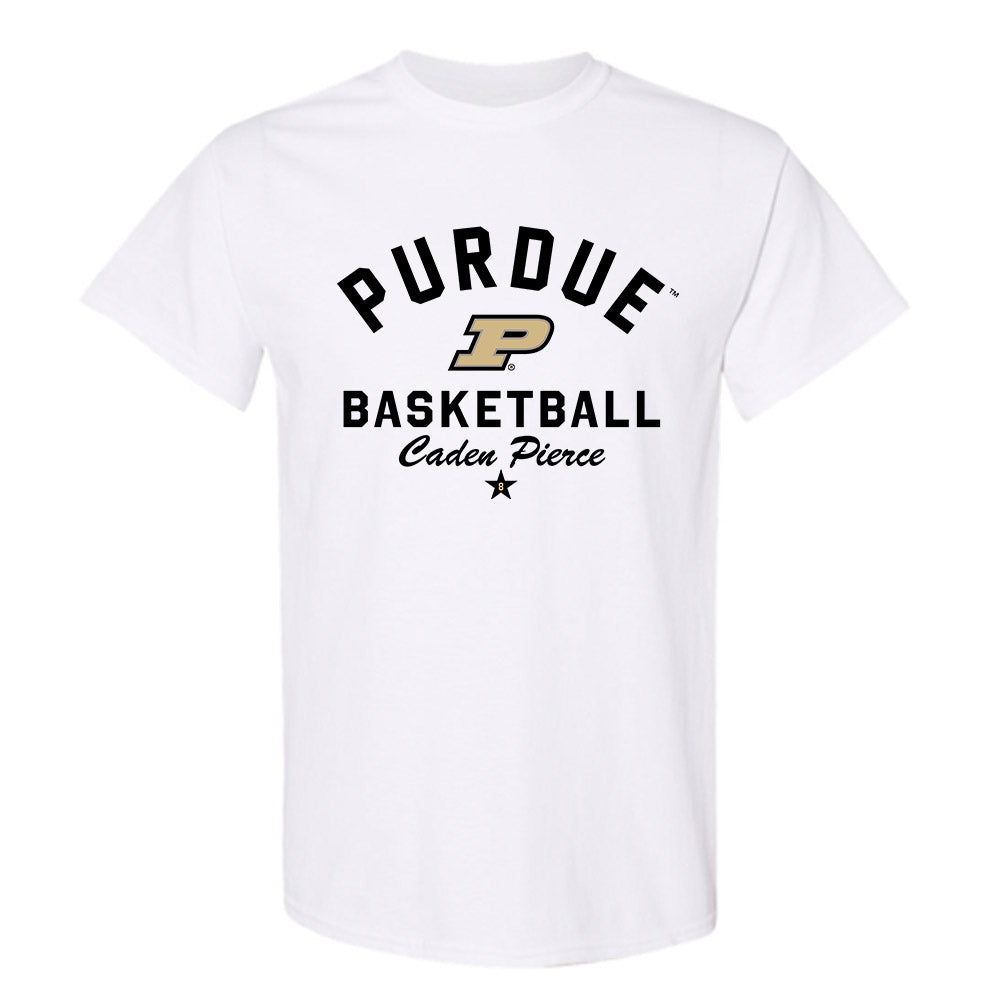 Purdue - NCAA Men's Basketball : Caden Pierce - Classic Shersey T-Shirt-0